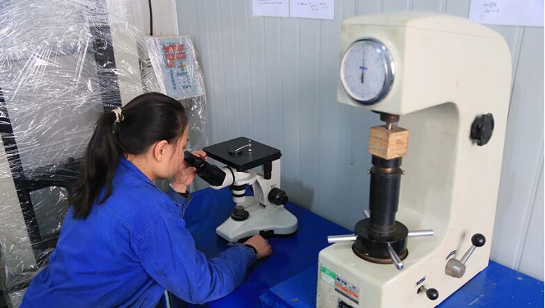 Material analysis in the NorenSpring laboratory